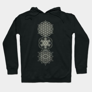 Flower of Life Sacred Geometry Chakras Hoodie